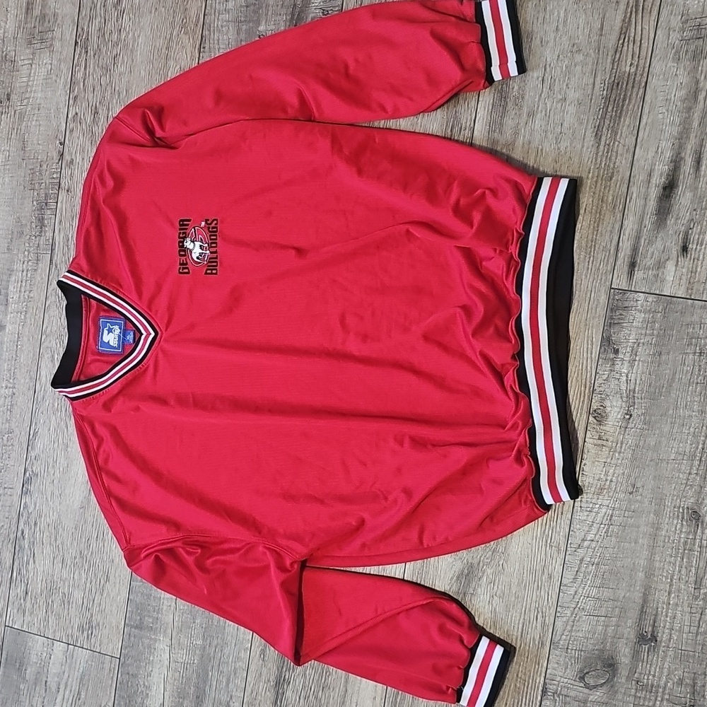 Starter Georgia Bulldogs Vintage Pullover Sweatshirt